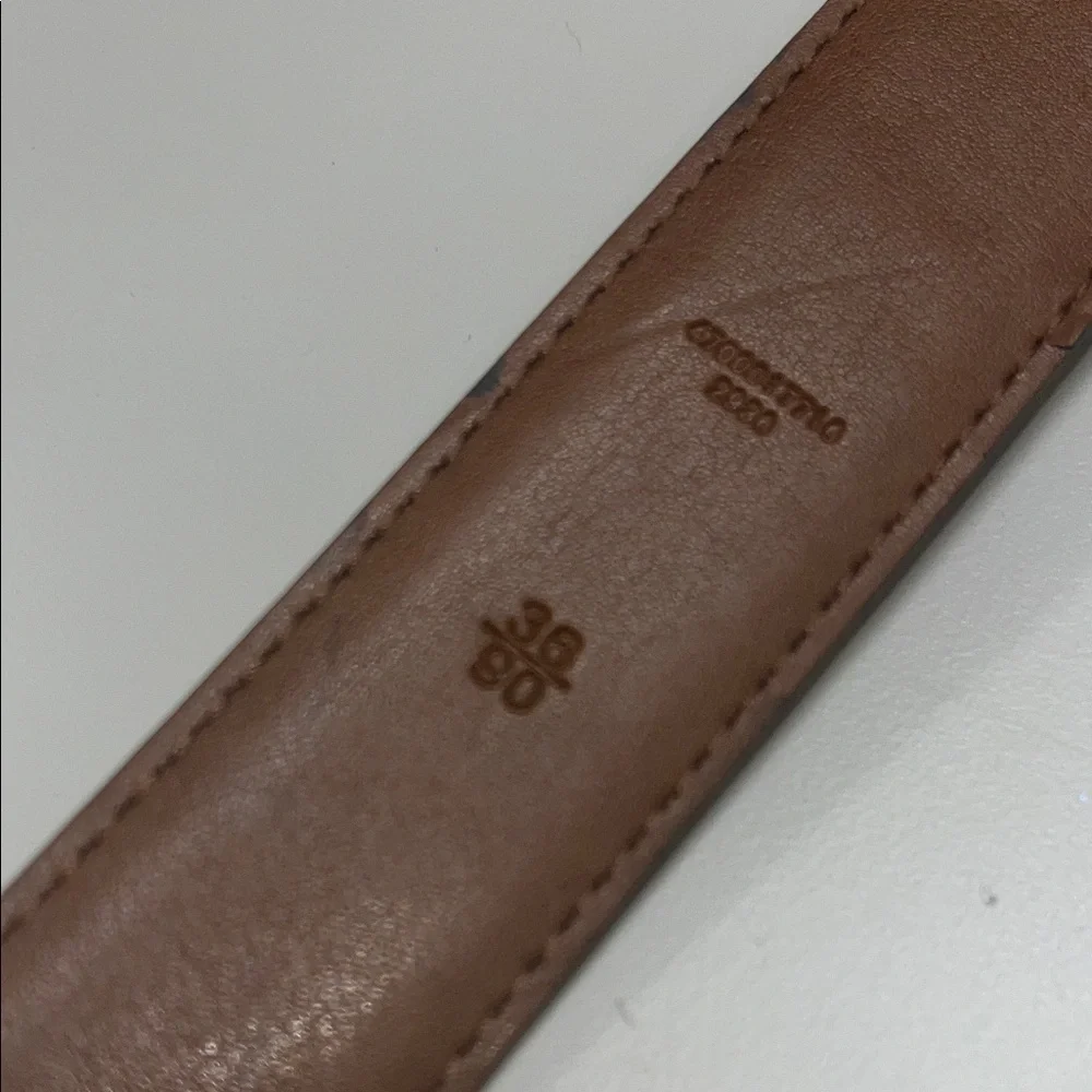 Chaps Brown Leather Men's Belt size 36” inches